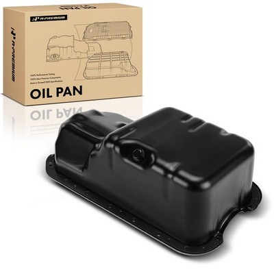 A-Premium Engine Oil Pan Sump with Drain Plug Compatible with Honda