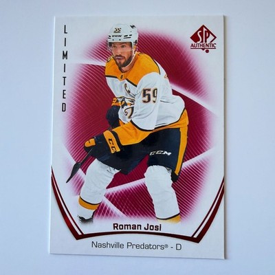 2021 Upper Deck SP Authentic Hockey #83 Roman Josi Limited Red