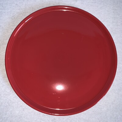 Vintage Homer Laughlin Fiesta Original Red 12'' Chop Plate Round Platter