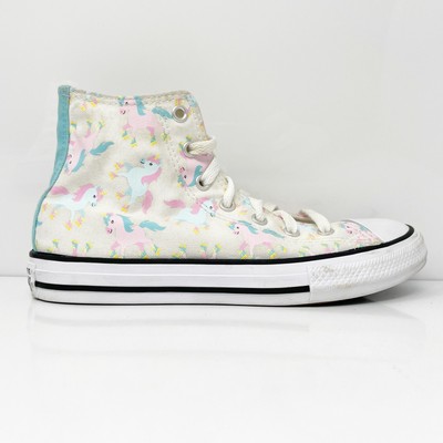 

Converse Girls CT All Star 669816F Белые повседневные кроссовки, размер 3, Белый, Chuck Taylor All Star