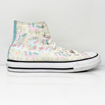 Converse Girls CT All Star 669816F Белые повседневные кроссовки, размер 3