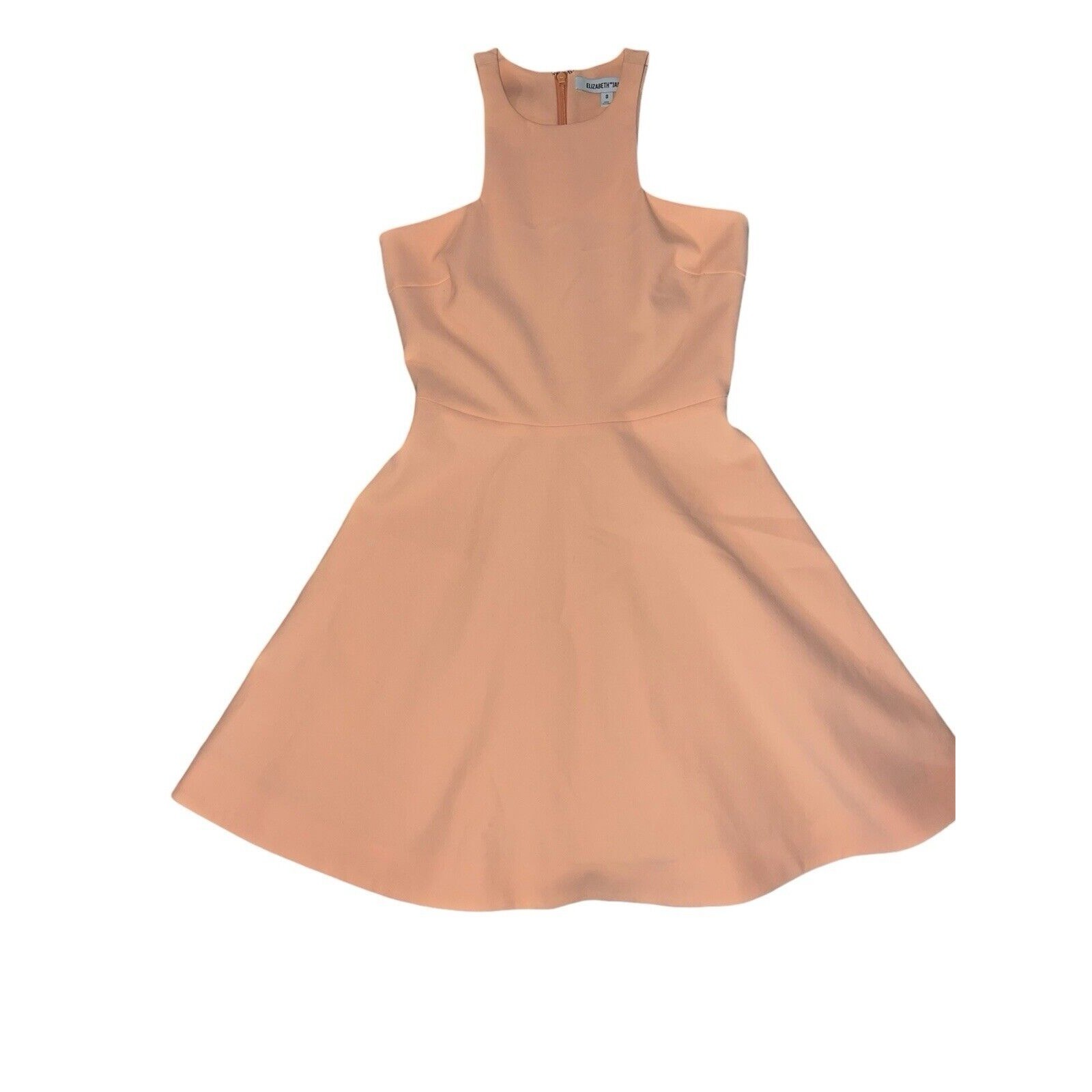 Elizabeth and James Magdalena Fit & Flare Mini Dress Sz 0, Textured Racerback