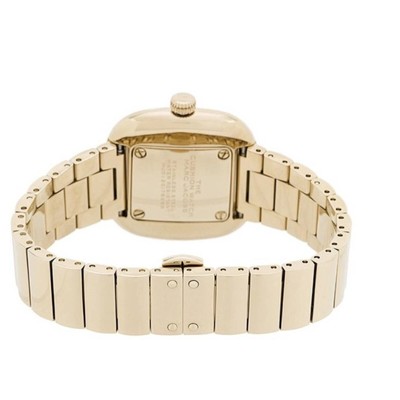 Pre-owned Marc Jacobs Luxury Ladies Watch  The Cushion Quartz Black Dial Watch Rrp £360