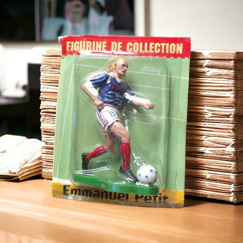 EMMANUEL PETIT - FIGURINE STARLUX - FOOTBALL EQUIPE DE FRANCE COUPE DU MONDE 98 
