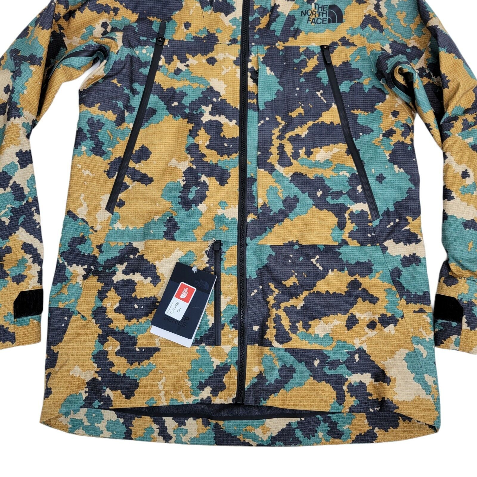 Pre-owned The North Face Womens Medium Futurelight Steep Series A-cad Jacket Digital Camo In Multicolor