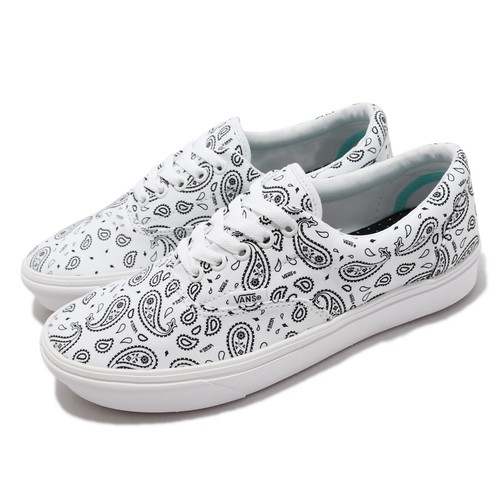 Vans Comfycush Era Paisley Белый Черный Мужчины Унисекс Повседневный образ жизни VN0A3WM942M