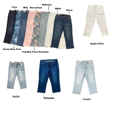 

Женские эластичные свободные брюки Chrystie Capri Nine West