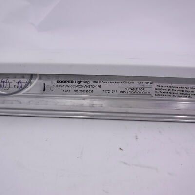 COOPER DESIGNS V1 　8’8″ × 22 7/8 × 3 Class RX/ZX LED | Cooper Lighting Solutions