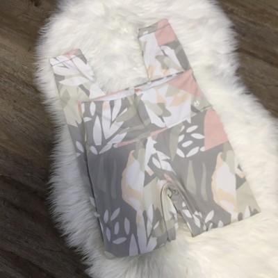 MAAJI Activewear Grey Pink Printed Leggings XS