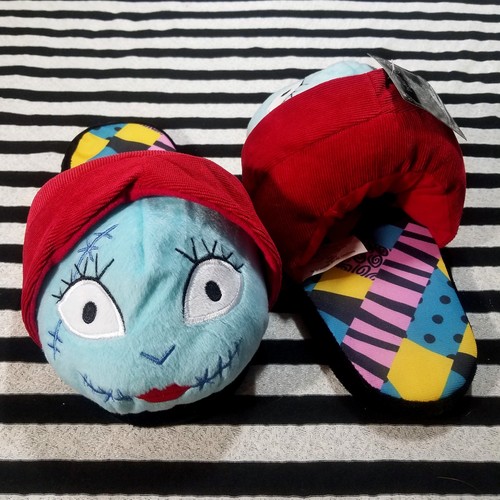 The Nightmare Before Christmas Sally Slippers Adult Size Large 8-9 NWT new tsum
