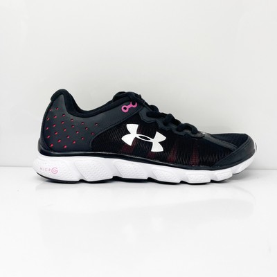 

Under Armour Womens Micro G Assert 6 1266252-001 Черные кроссовки для бега 6.5, Черный, Micro G Assert 6