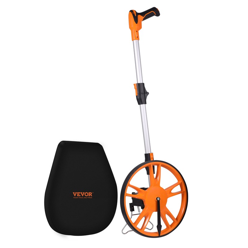 VEVOR Folding Distance Measuring Wheel 12.5 Inch 99999ft Measure Portable