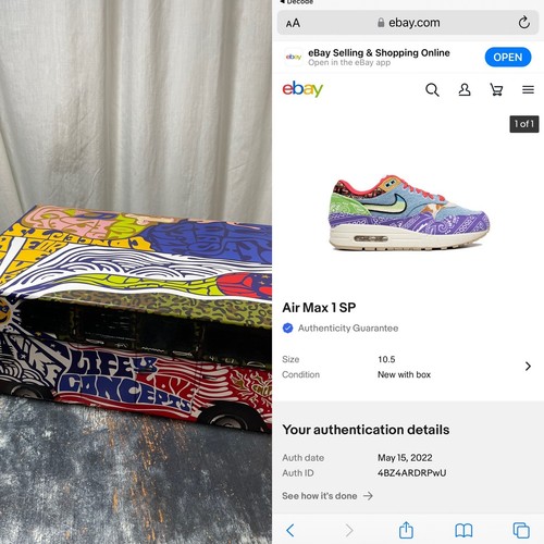 Sa--様 Size 10.5 - Nike Air Max 1 Safari for sale online | eBay