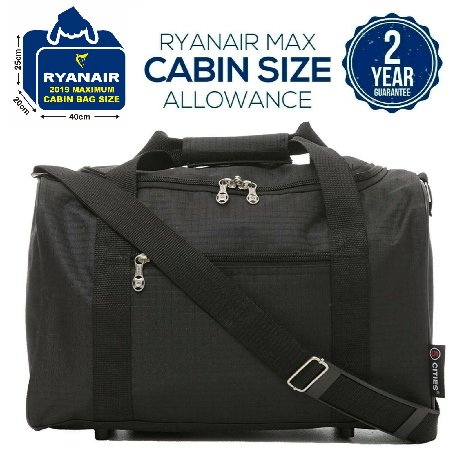 Las 5 mejores maletas y mochilas 40x20x25 Ryanair de 2024