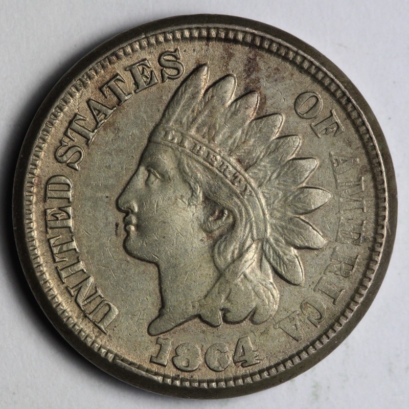 ちゅに 1864 CN Indian Head Cent #209 - VG+ | eBay