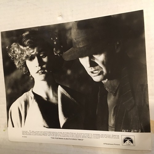 Vtg Original 1981 Nicholson Lange  Postman Always Rings Twice Captioned Photo