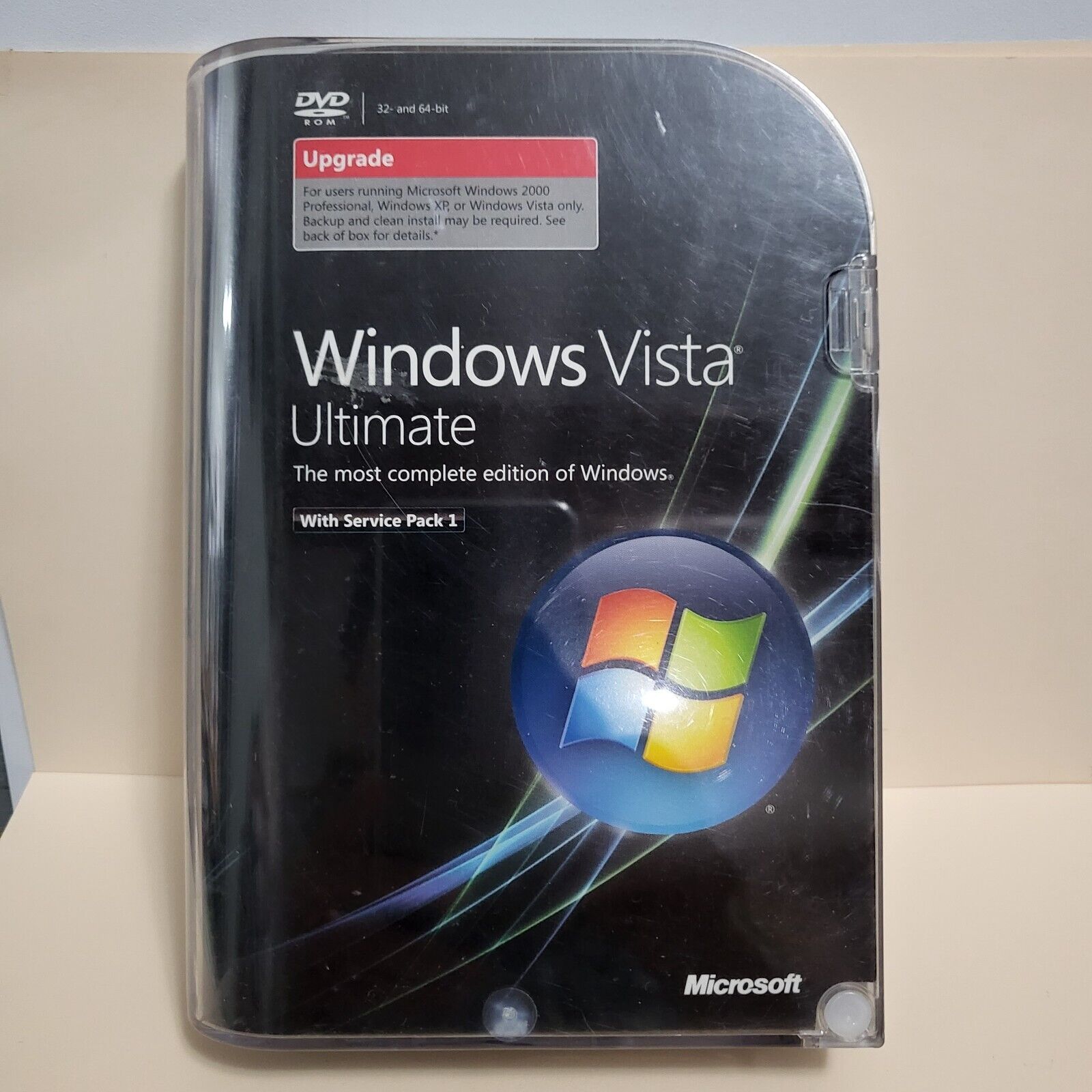 Microsoft Windows Vista Ultimate Upgrade For 64-Bit _ Retail Product Microsoft Windows Vista Ultimate Upgrade For 64-Bit _ Retail Product