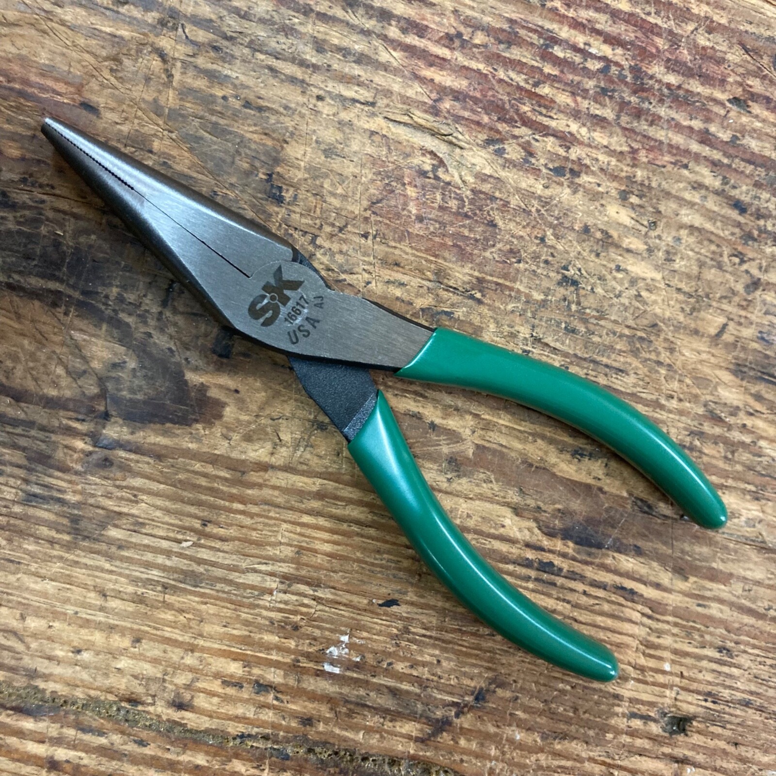 SK Hand Tool 6 1/2" Long Nose Pliers (16617)