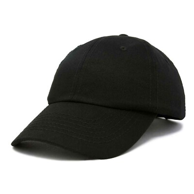 DALIX Baseball Cap Dad Hat Plain Men Women Cotton Adjustable Blank Unstructured
