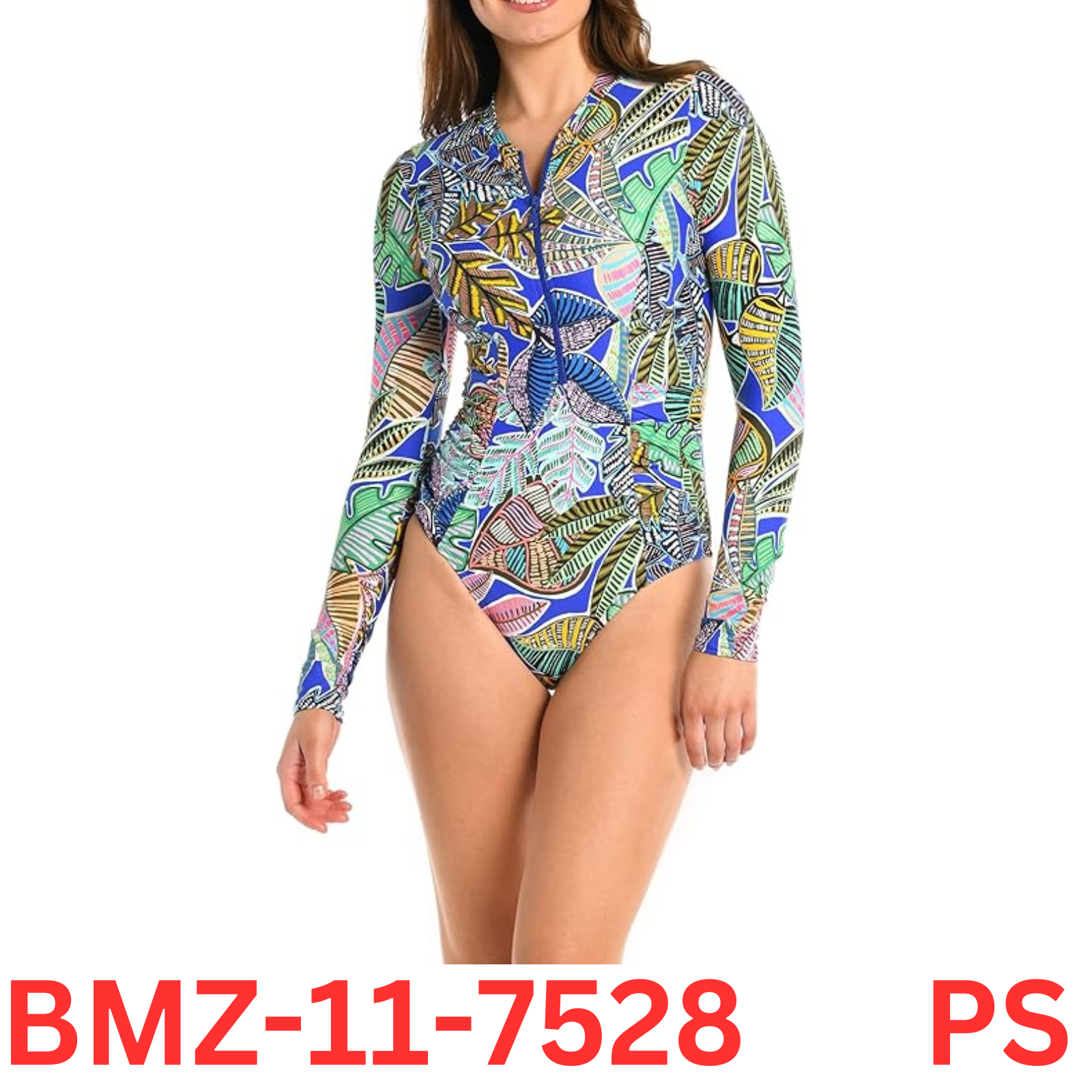 La Blanca Women's Long Sleeve Paddlesuit, swim suit , Multi Neon Nights, X-Small