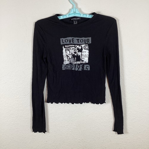 Streetwear Society Womens Shirt Sz M Medium Long Sleeve Top