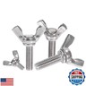 M4-0.7 x 8mm 304 Stainless Steel Wing Butterfly Screws Bolts,Wing Bolt,Machine Fastener,Thumb Hand Screws for Electronic Equipment,5 Pcs