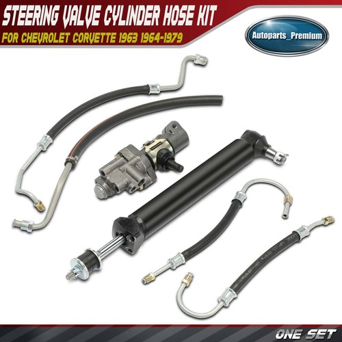 New Power Steering Valve Cylinder Hose Kit for Chevrolet Corvette