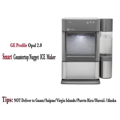 Smart Opal 2.0 XL 1 Gallon Tank Chewable Crunchable Countertop Nugget Ice Maker