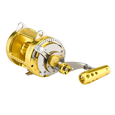 GOMEXUS Trolling Reel for Tuna Sailfish Swordfish 2 Speed Heavy Game Reel 100lbs