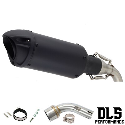 Benelli TNT & Tornado 125 135 Exhaust Silencer Slip On Muffler Black 2016-2024