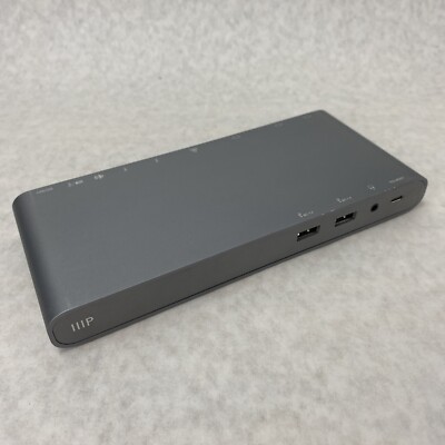 Monoprice 29434 USB-C Dual-Monitor Docking Station for USB-C Laptops