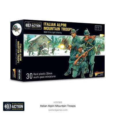 Italian Alpini Mountain Troops - Bolt Action
