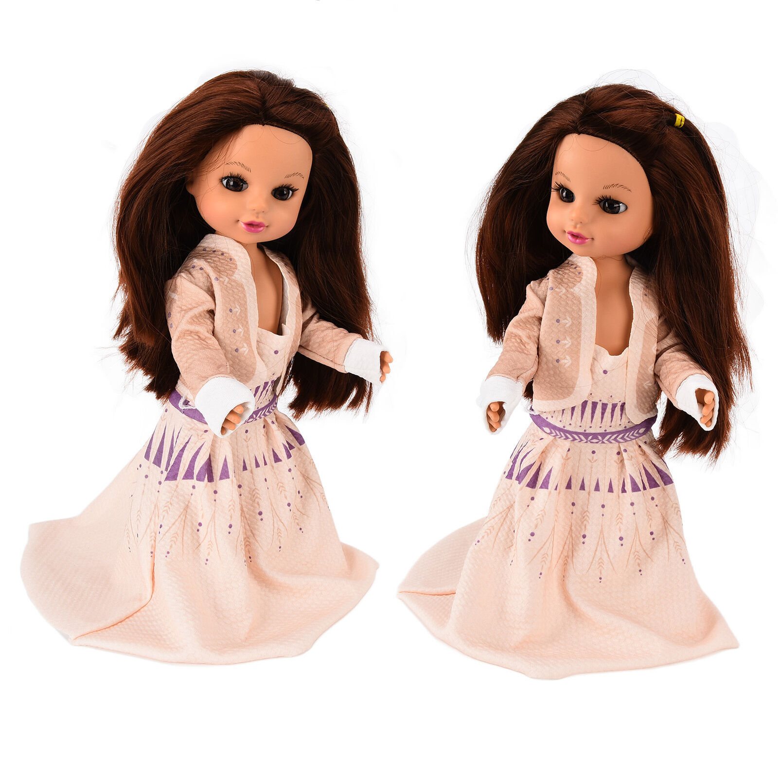 Fashion Baby Humanoid Doll Girls Doll With Retro Dress