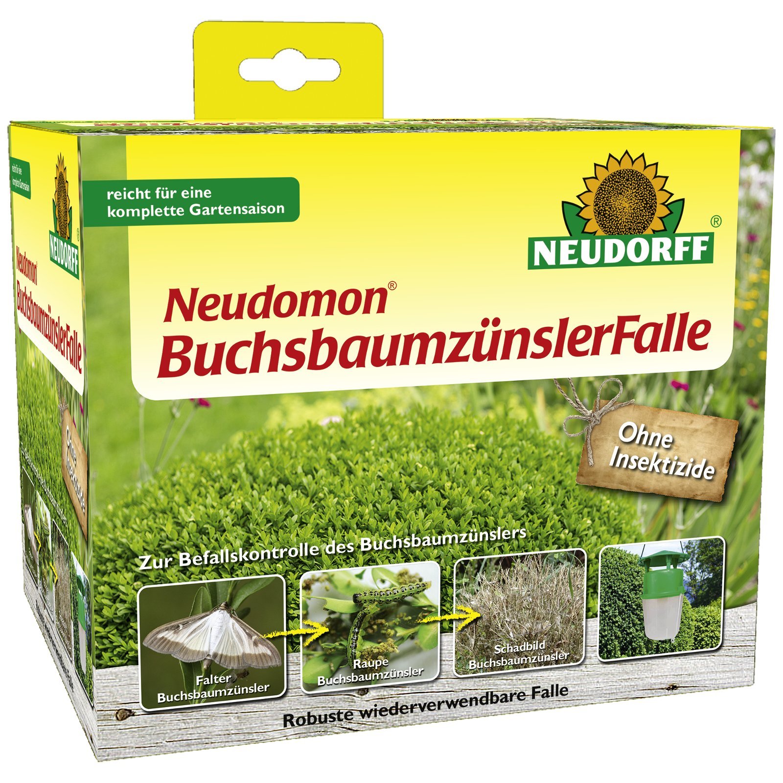 Neudorff Neudomon Buchsbaumzünsler-Falle Pheromonfalle Buchsbaumzünslerfalle
