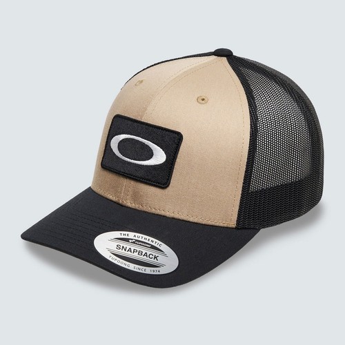 

[FOS900836-96D] Мужская шляпа Oakley OAKLEY O ОРИГИНАЛЬНАЯ ШЛЯПА TRUCKER, Rye/blackout