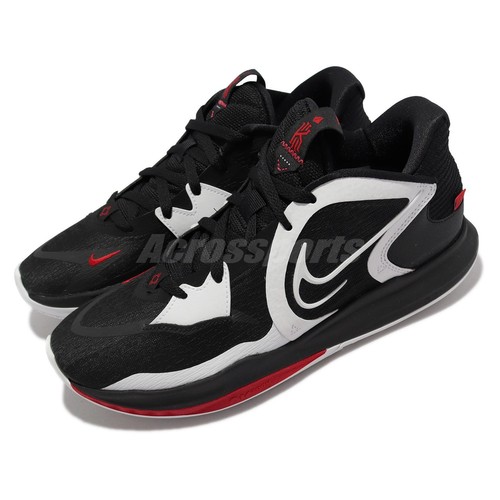 

Мужские баскетбольные кроссовки Nike Kyrie Low 5 EP Bred Black White Irving DJ6014-001, Черный, Kyrie Low 5 Ep