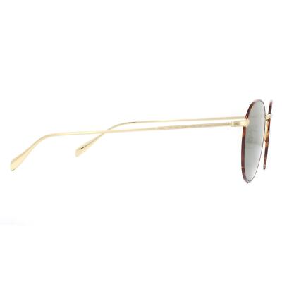 Pre-owned Oliver Peoples Sunglasses Coleridge Ov1186s 530552 Gold Tortoise G-15 Green