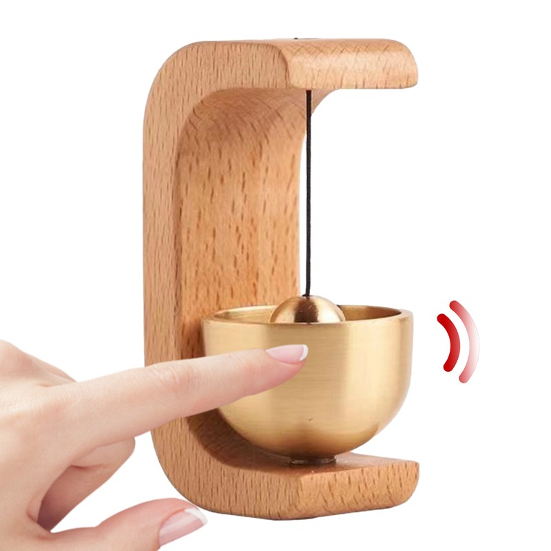 NEW Wood Doorbell Chime Magnetic Decorative Loud Door Bell I