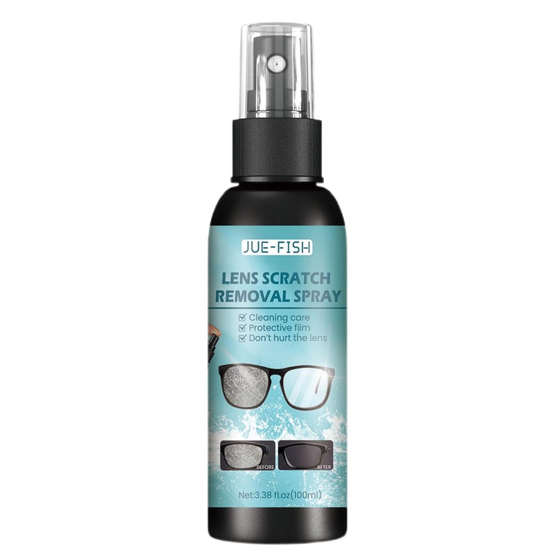 Lens Scratch Removal Spray Eyeglass Windshield Glass Repair Liquids 100ml