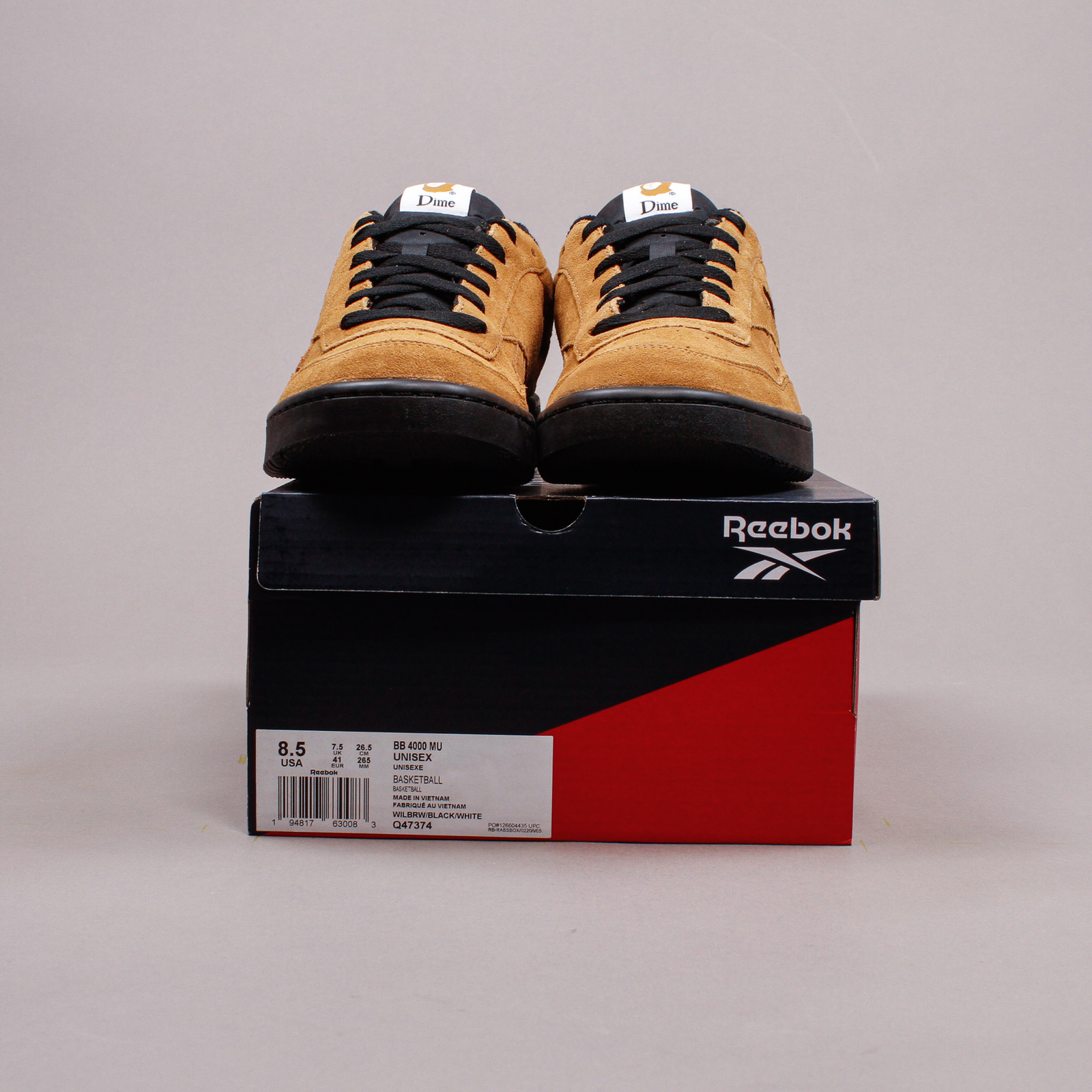 Reebok Classics X Dime BB 4000 Wild Brown Black Limited Edition Men Shoes  Q47374: купить с доставкой из США, цена 13 757 руб - (144014835368)