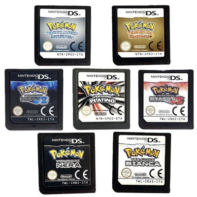 Giochi Pokémon ORIGINALI ITALIANO CARTUCCIA FUNZIONANTE Nintendo DS DSi 3DS 2DS