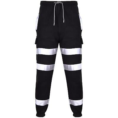 A2Z High Visibility Safe Work Reflective Pants Hi Vis Cargo Trousers For Mens