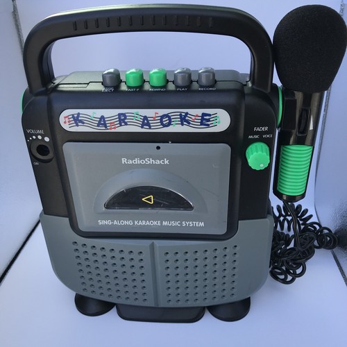 The Singing Machine SMT12 Karaoke Machine Vintage Cassette Player