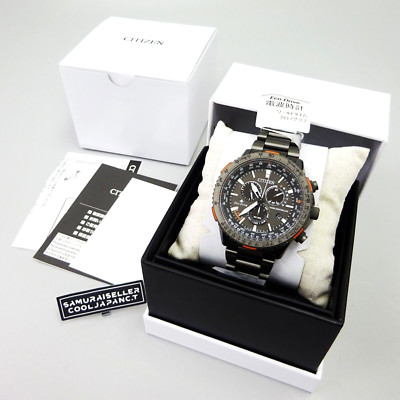 Citizen Promaster Sky CB5007-51H Eco-Drive Radio Direct Flight Men`s Watch Japan