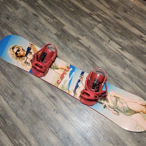 Capita DOA Defenders of Awesome Snowboard 154 Bikini Babes w Capita DOA Defenders of Awesome Snowboard 154 Bikini Babes w