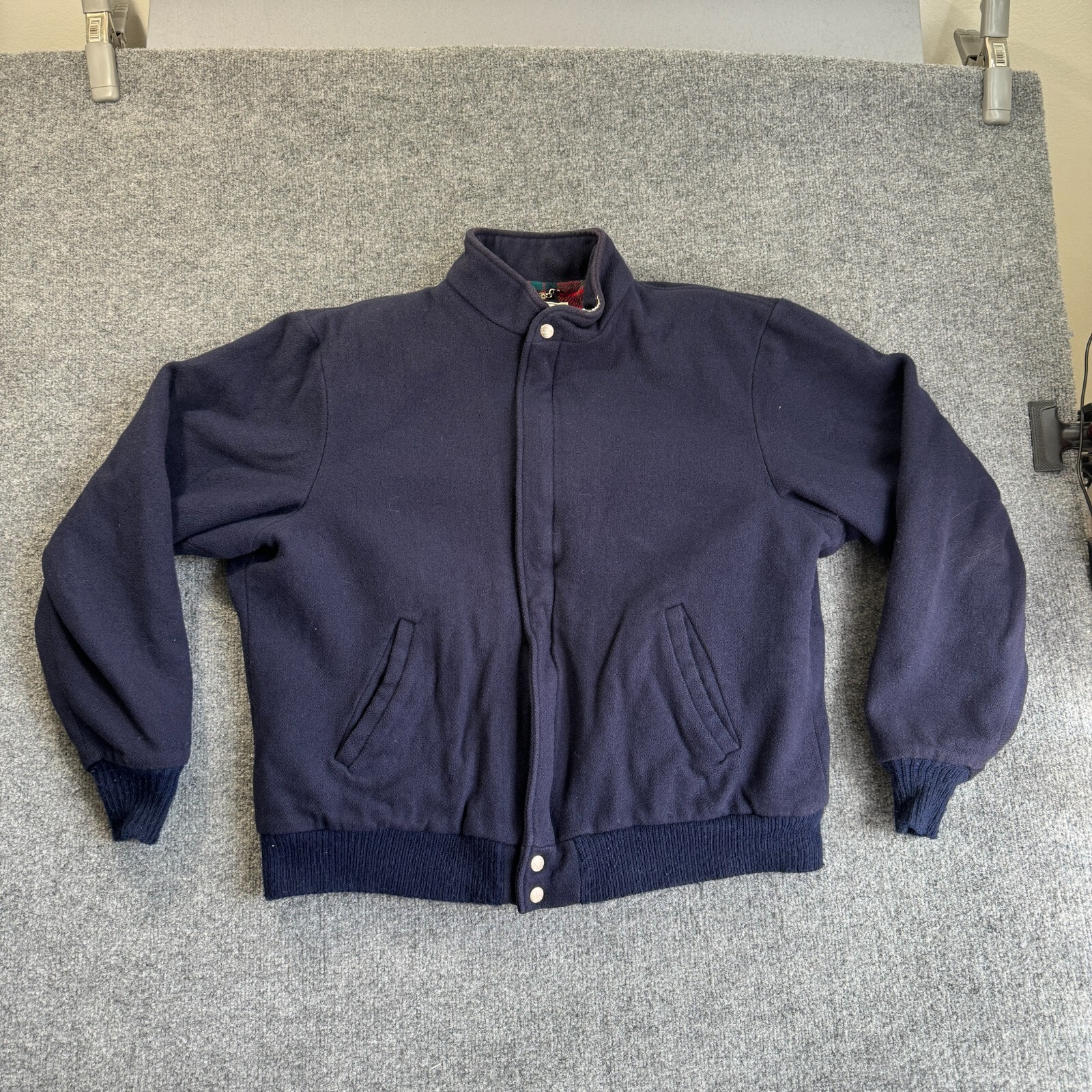 ヒロキ様l.l.bean ombre check wool jacket P00834676.jpg