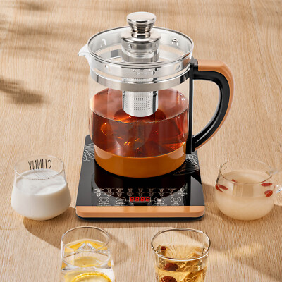 1.8L 800W Electric Health Pot Electric Glass Kettle for Boiling Water Tea Maker