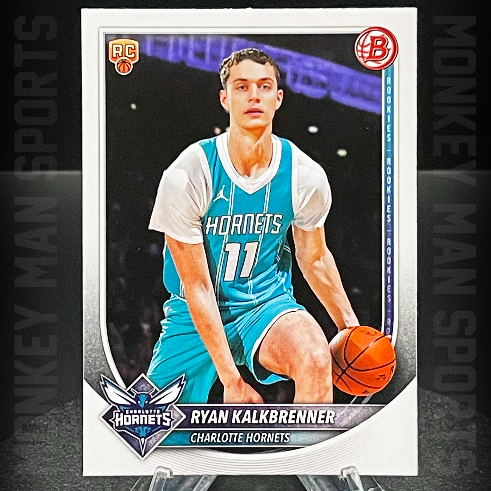 2025-26 Bowman - Ryan Kalkbrenner Rookie RC - #34 HORNETS MINT