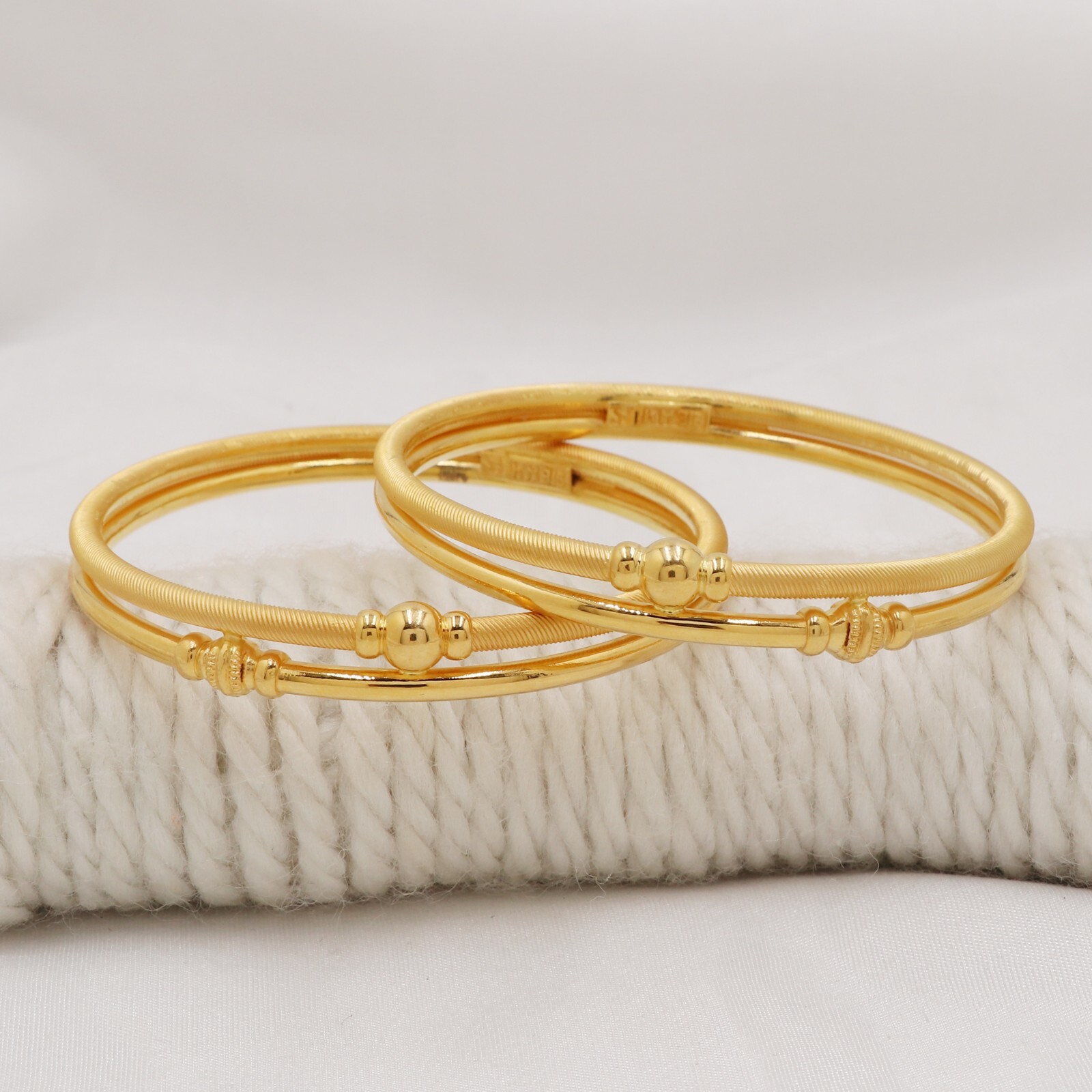 CHIEKO +  caviar bangle †  gold IMG_8963-2_1024x1024.jpg?v=