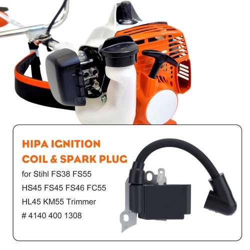 Ignition Coil For STIHL FS38 FS45 FS55 HL45 HS45 KM55 # 4140 400 1308 Strimmer